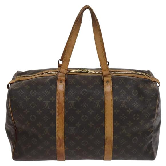 LOUIS VUITTON Monogram Sac Souple 45 Boston Bag M41624 - Picture 2 of 16
